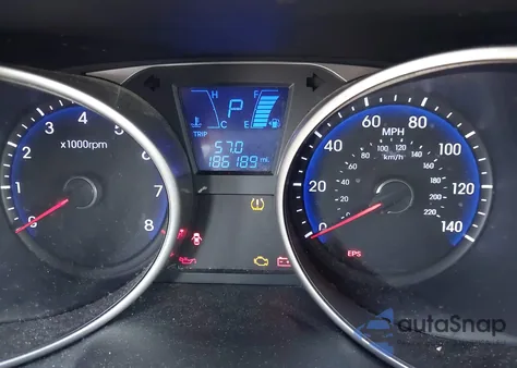 2011 Hyundai Tucson Gl из США, поврежденный, VIN KM8JT3AB1BU225161